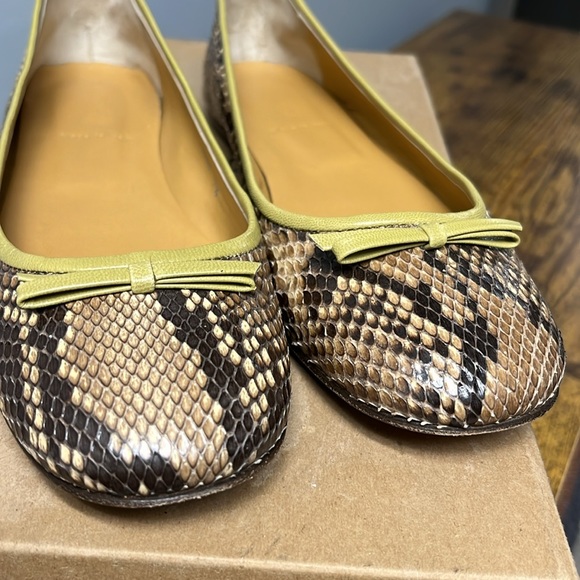 J. Crew python print ballet flats, size 7 1/2 - Picture 9 of 16